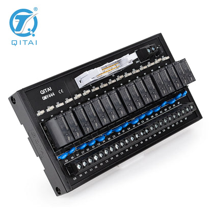 QMY444 PNP and NPN Compatible Custom Available High Quality DC24V 16 Bits Signal Automotive Relay Module Terminal Blocks