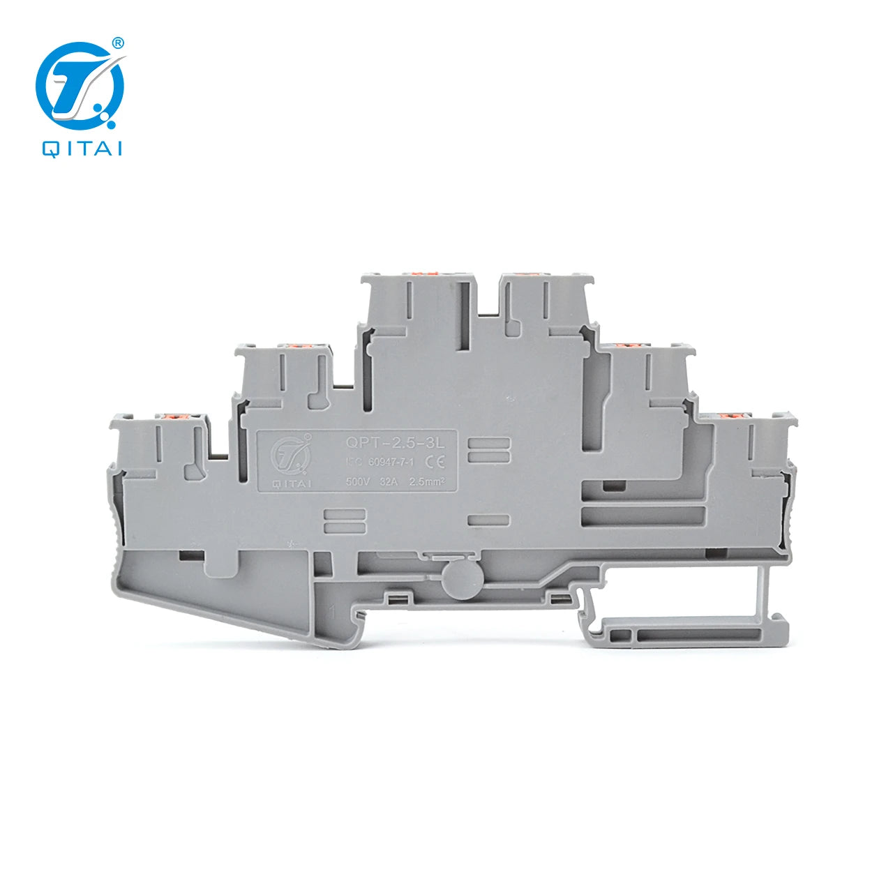 Superior QPT2.5-3L Three-layer High Quality Quick Plug-in Terminal Strip PT Wiring Terminal Blocks