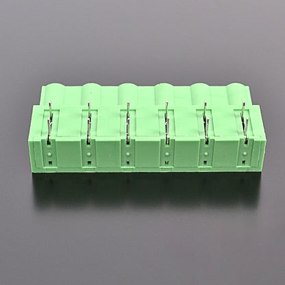 QSP-762R-6P 7.62mm Pitch 6P PCB Terminal Block Connector Green Simple Cheap Durable Male and Female PCB Terminal Blocks Types