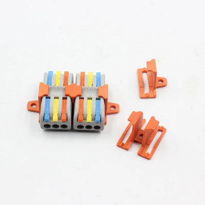 QPCT-2-3 250V 32A 3way Plug-in Automotive Quick-Connect Tool-Free Push-in Terminal Blocks