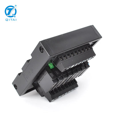 QMY419SL Miniature NPN 8-Bit Relay Module for 35mm DIN Rail DC24V 1A 250VAC Surge Suppression Circuit Electromagnetic Relay