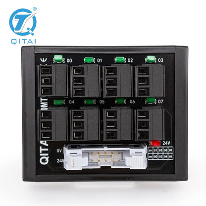 QMT080-P PNP High Efficiency 8 Bit Input Terminal Block DC24V 1A PLC Module Connect With LED Light