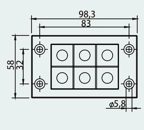 CES 10/6 Quick Installation Cable Entry Systems Small Nylon Grommet Bushings with Grommets and Entry Cable Plate Frames