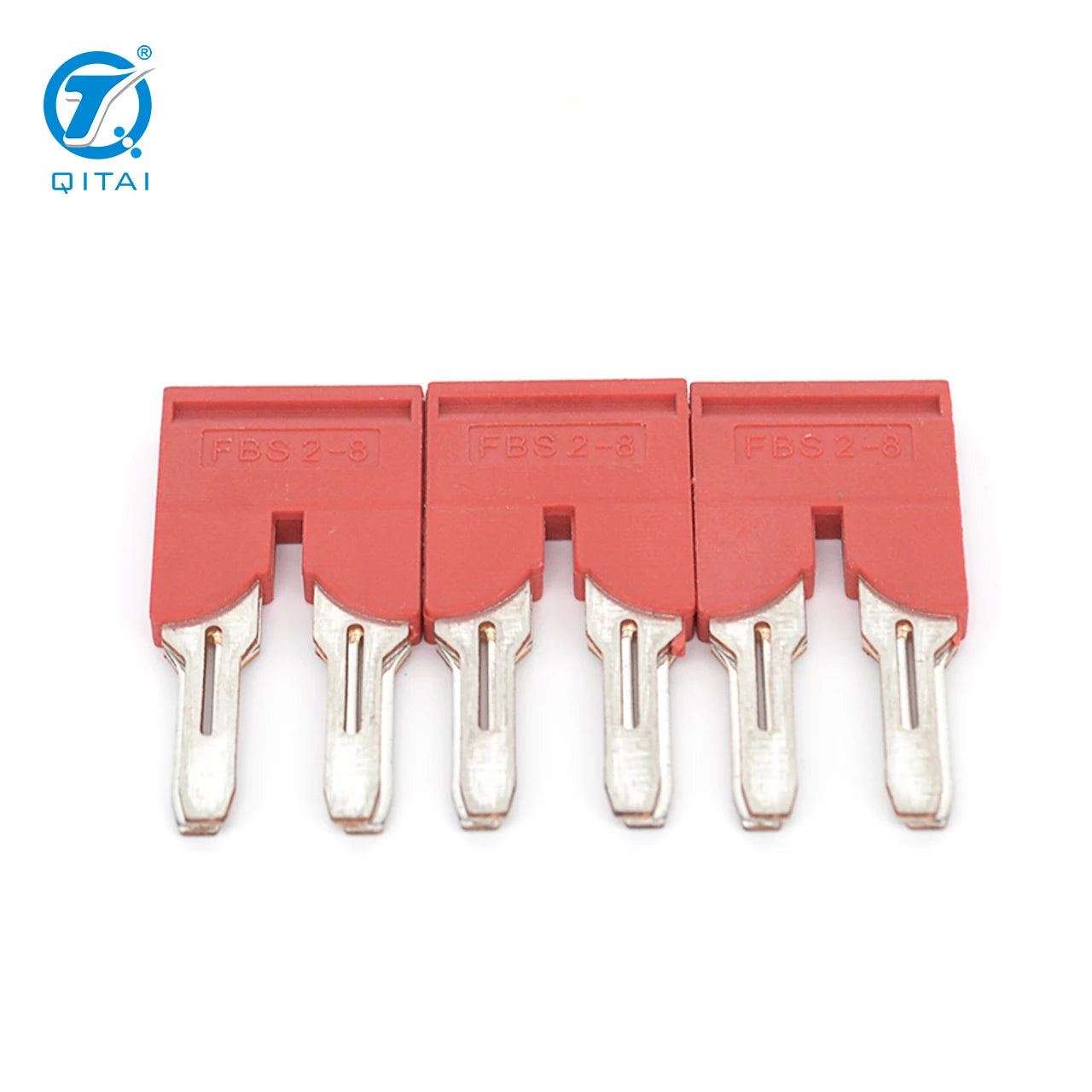 FBS 2-8 Plug-In Din Rail Terminal Block Central Fixed Bridge Screw Bridge Screw Terminal Block Plugging Jumper