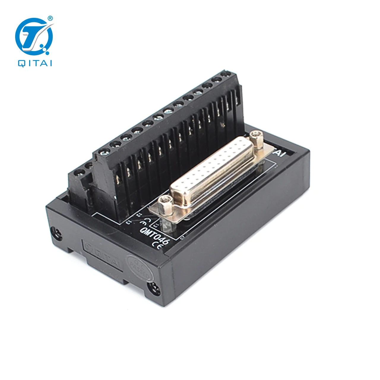 QMT046 Terminal Block Module Suitable for D-SUB Connector PLC Connect 25 PIN Female PLC Terminal Station