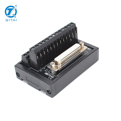 QMT046 Terminal Block Module Suitable for D-SUB Connector PLC Connect 25 PIN Female PLC Terminal Station