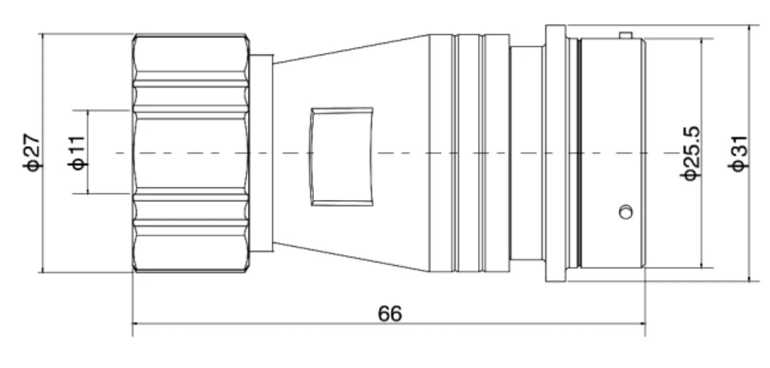 PTG24F-10K  24MM Professional Aviation Wire Connectors Manufacturer CNC Electrical Equipment 6/10/12/19 Pin Waterproof Connector