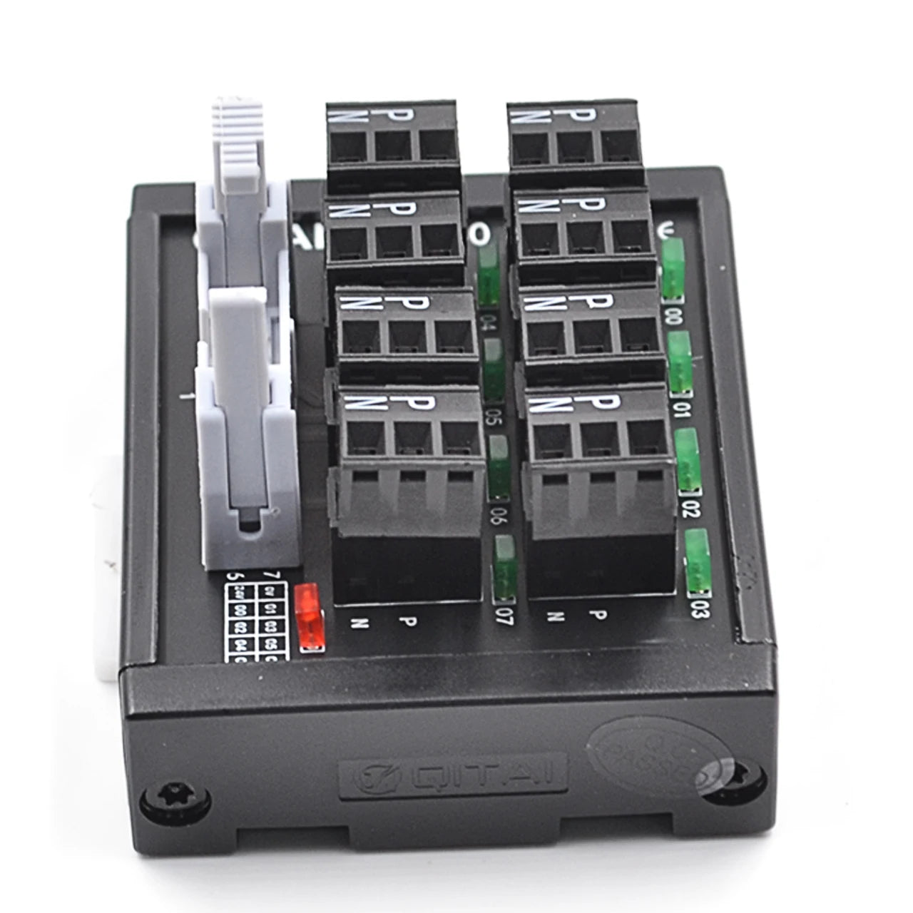 QMT080 High Efficiency 8 Bit Input Terminal Block DC24V 1A PLC Module Connect with LED Light