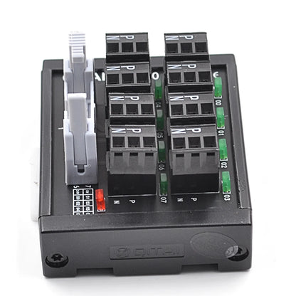 QMT080 High Efficiency 8 Bit Input Terminal Block DC24V 1A PLC Module Connect with LED Light