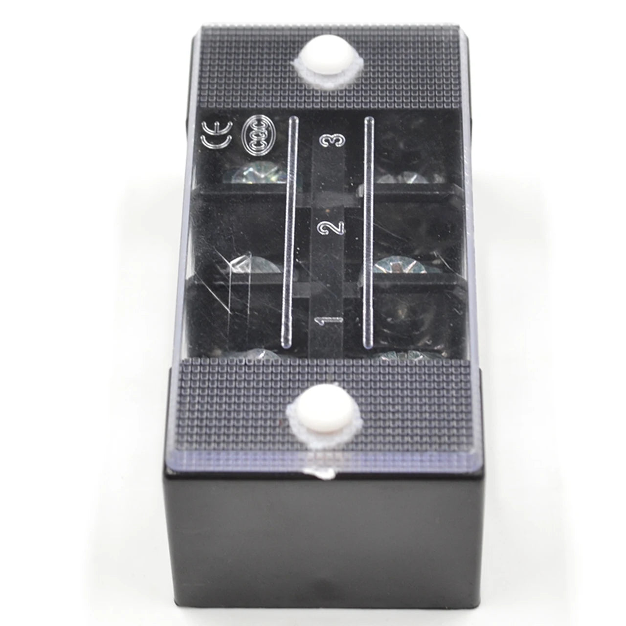 Industrial QTB-3003 3 Position Electrical Terminal Strip 32 Amp Power Connector for Machinery and Control Panels