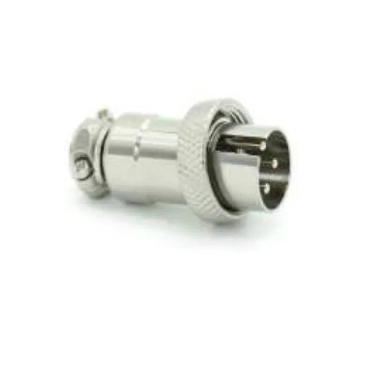 16MF-4A  4P 5P  Straight Backward Installed Plug a 250V Metal Circular Aviation Connector Waterproof for Aviation