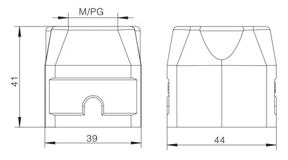 H2M-TK Heavy Duty Connector Compact Series Top Entry Protective Hoods