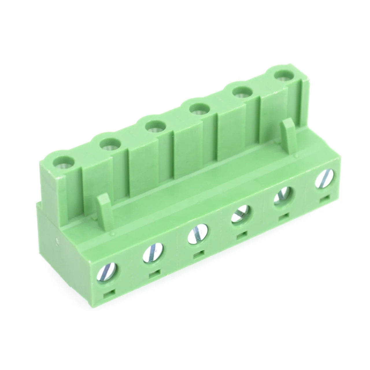 QPV-762-6P 7.62mm Pitch 6P Female and Male Wire Connector Terminators PCB Screw Plug-in Terminal Block