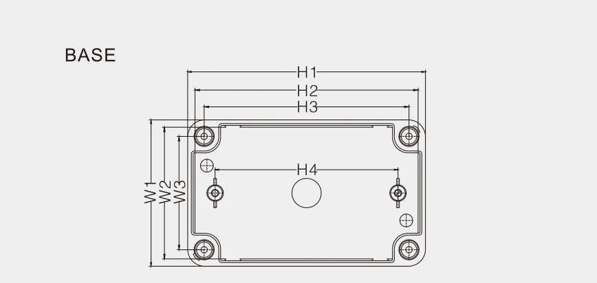 ABS PC Transparent Clear Cover Box Wholesale Clear Lid Enclosure Electronical case Waterproof IP66 Cover Junction Boxs