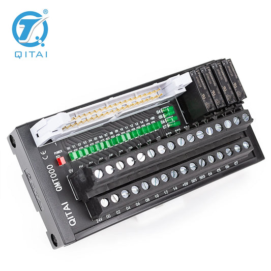 QMT000 1A DV24V PLC Terminal Block Module Industrial Grade Relay Terminal Station with High Current Capacity for PLC Interfaces