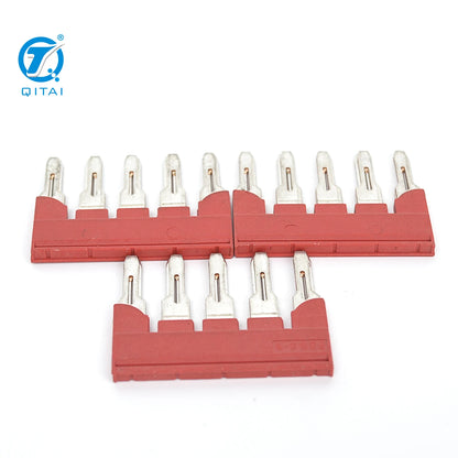 FBS  5-8  Plug-In Din Rail Terminal Block Central Fixed Bridge Screw Bridge Screw Terminal Block Plugging Jumper