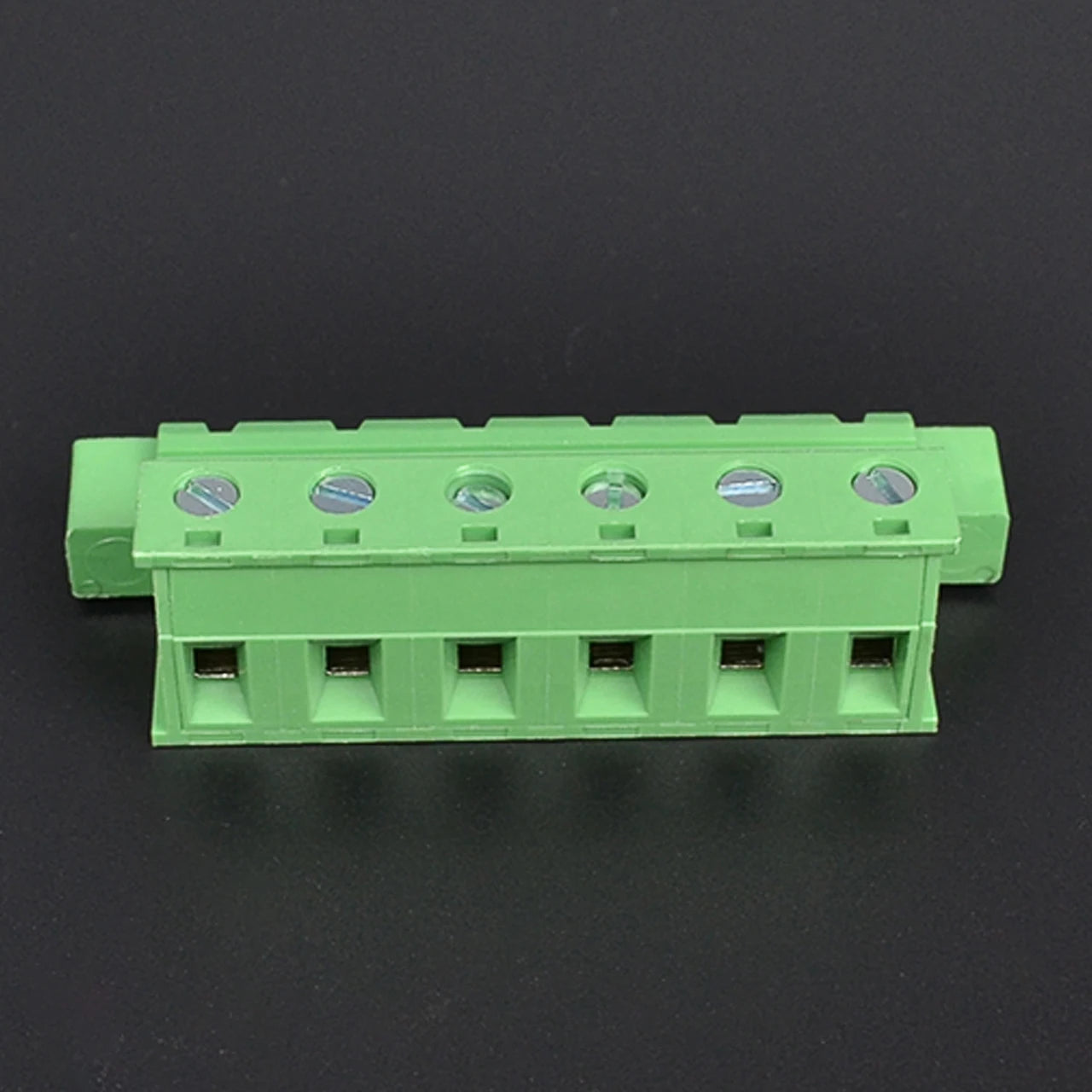 QPS-762S-6P 7.62mm Pitch 6 Pin Male and Female Wire Connector Screw Plug-in PCB Terminal Block with Flange