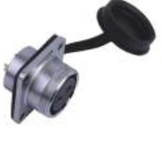 P16F-2H  Square Backward Installed Socket H 16mm 5A 250V Metal Circular Aviation Connector Waterproof for Aviation 2-9 PIN