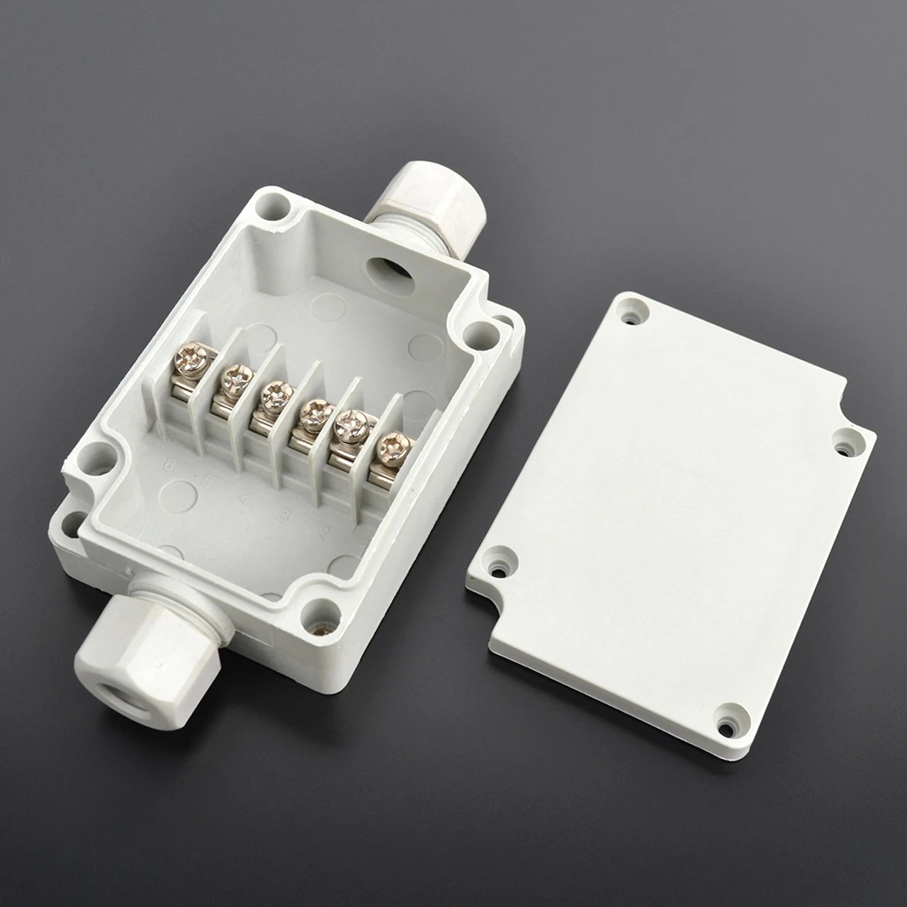 PBT-6P High Quality PBT Terminal Block Box Control Switch Box Enclosure IP66  PC ABS PBT Plastic Electronic Projects