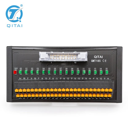 QMT185  Spring Type Terminal Block PNP Input/output Safe Reliable European Quick-connect Terminals with LED Light