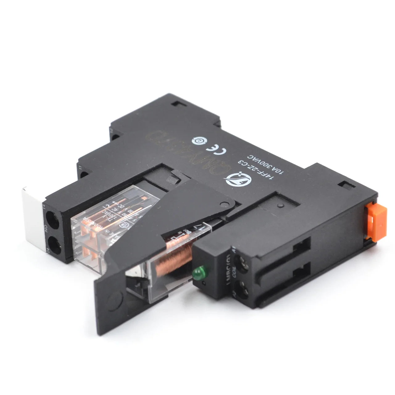 QMY437D 10A 300VAC Super Power Relay Module LED  Relay Module Terminal Block