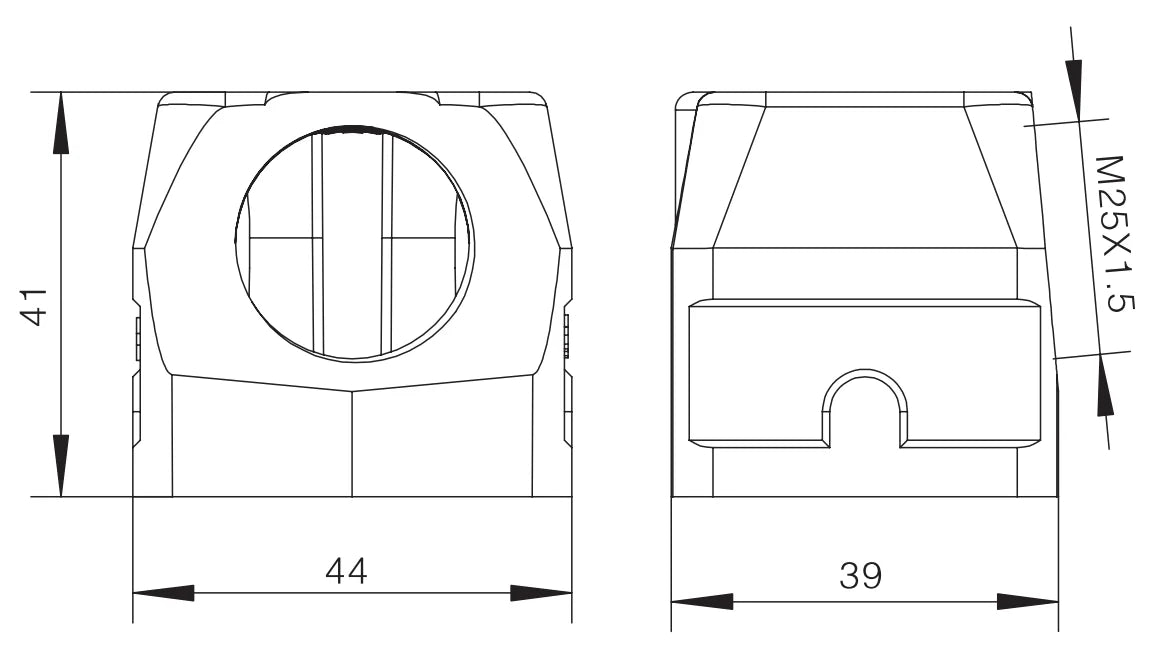 H2M-SK Heavy Duty Connector Compact Series Top Entry Protective Hoods