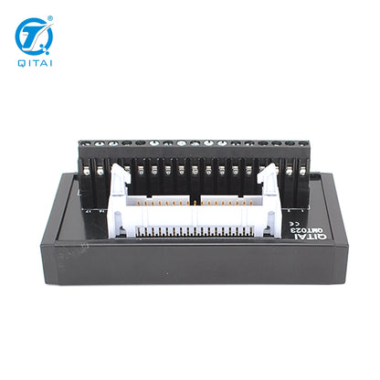 QMT023 34 PIN Input Output European General Use MIL Wire Connector Electric Terminal Block Module PLC Connector