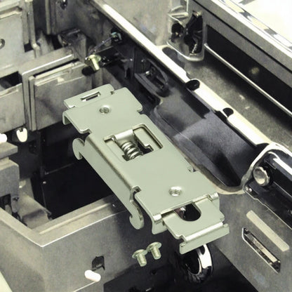 MH-02 Stainless Steel DIN Rail 35mm Bracket Metal PCB Mounting Adapter Control Board Adapter Stainless Steel Housing Material