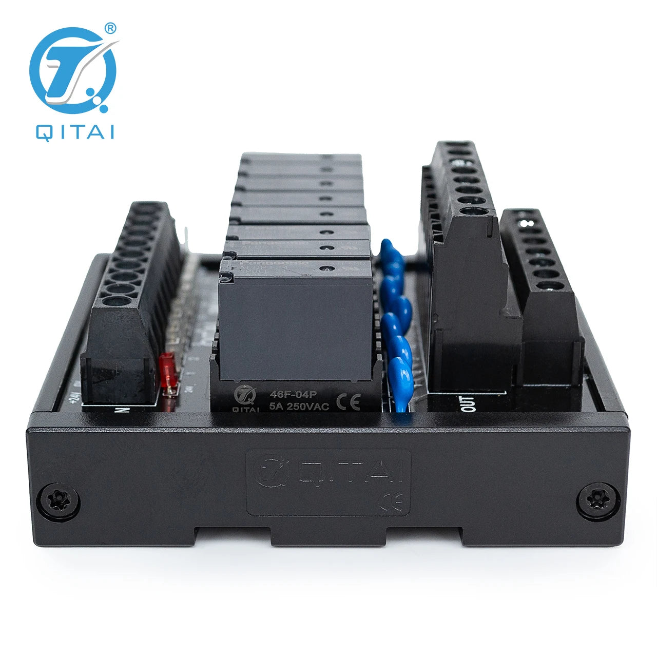 QMY441 Relay Module DC24V 8 Channel Signal Interface Board Industrial Control Wiring Terminal Block Reliable Automation Hub