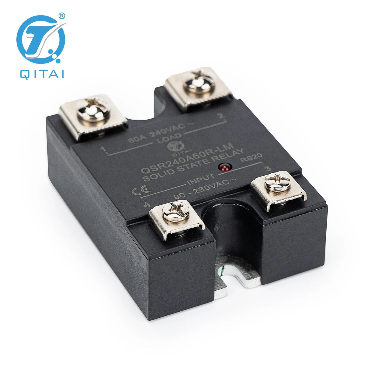 QSR240A60R-LM 60A 240VAC SSR Single Phase AC Output Solid State Relay