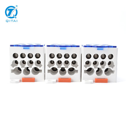 QFJ400A Single-Pole Brass Contact Terminal Junction Box 400A Power Distribution Block for Automotive Terminal Blocks