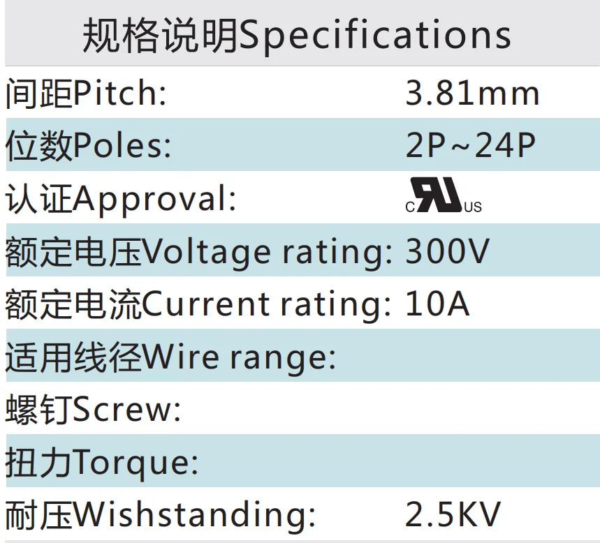 QSDL-381VF  3.81mm  Double Layer 2P-24P Socket Terminal Block Connector PCB Plug-in Type Green Terminal Block with Flange