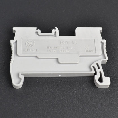 QPT1.5 Din Rail Plug-in Terminal Block with 2-Contacts Spring Type PA66 Material 2-Plug Terminal Blocks