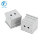 QITAI CES 2/3 2 Holes Small Grommets Cable Entry Systems TPE Offwhite or Black 3mm Wire Diameter Range for Wire Connector
