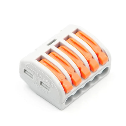 QPCT-215 250V 32A Push-in Quick-Connect Tool-Free Push-in Press-in Terminal Blocks