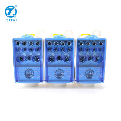 QFJ250A Single-Pole Terminal Junction Box 250A Power Distribution Block with Screw Terminals for Automotive Use