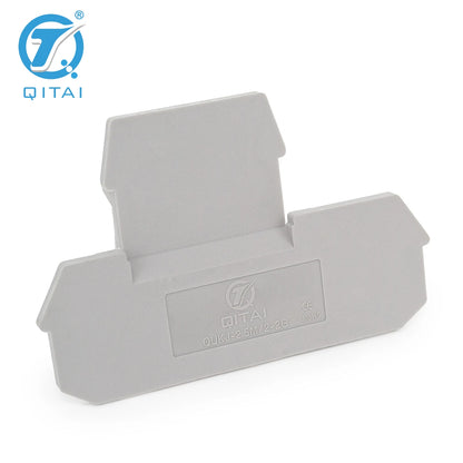QUKJ-2.5M/2-2G  D-MBKKB 2,5 Din Rail Terminal Blocks  End Cover Electrical Control Connection Terminal Block Accessories