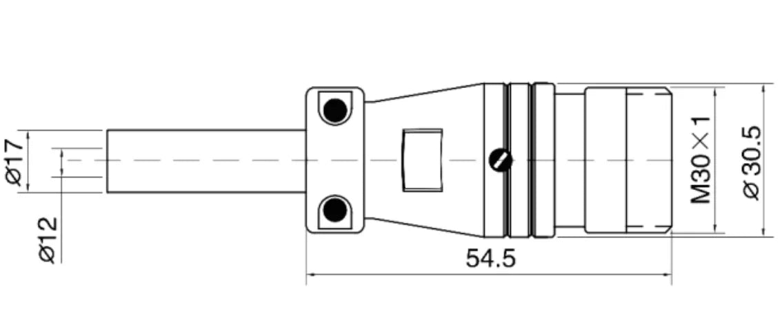 P28-2K   Butting Type Socket K 28mm 250V Metal Circular Aviation Connector Waterproof for Aviation 2-26 PIN