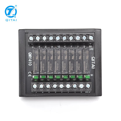 QMY410 Safe Quick High Quality PLC Wiring Terminal Blocks Module  DC24V 7.5mA Relay  8 Channel Terminal Blocks Module