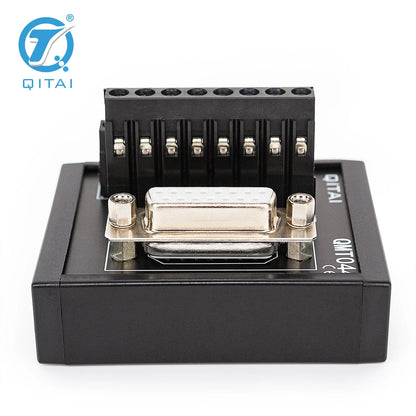 QMT044 15 PIN Female PLC Terminal Station Screw Terminal Block Module for Automotive D-SUB Connector PLC Connect