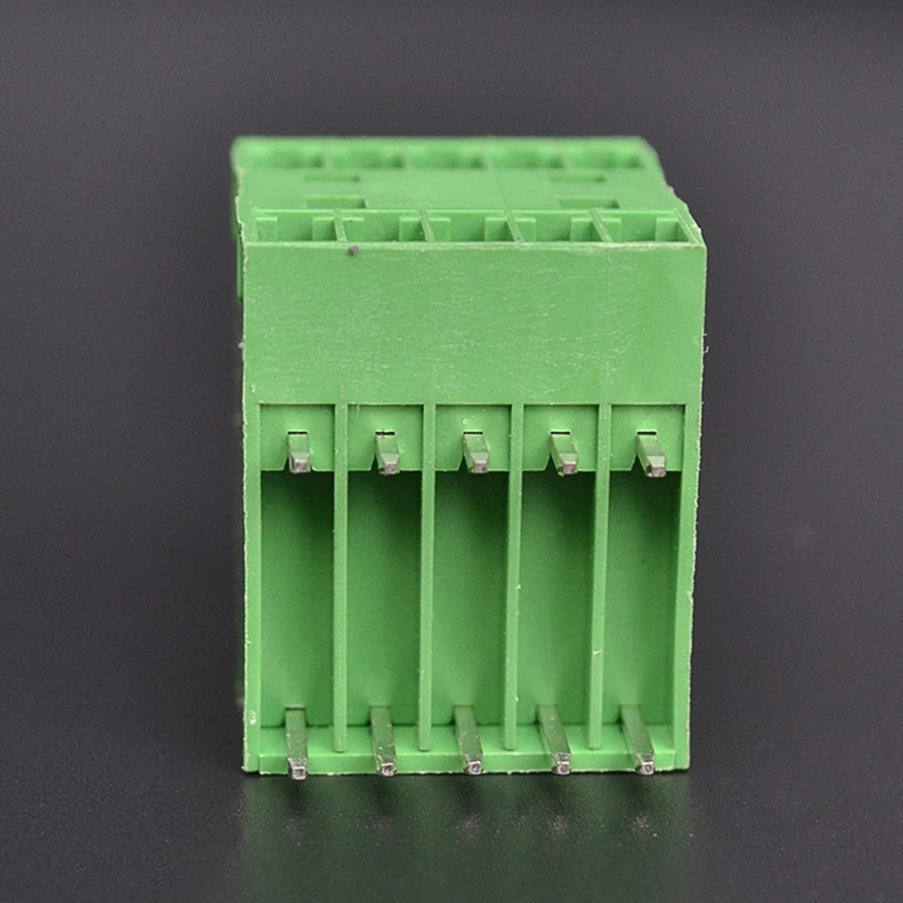 QSD-350R-2X5P Green Simple 5P Male Female PCB Screw Terminal Blocks 3.50mm Pitch with Double-Deck Option