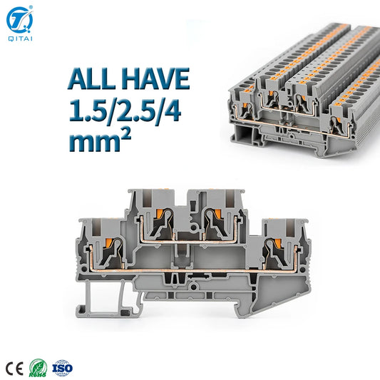 Terminal Block Push-in - QITAI industrial automation components