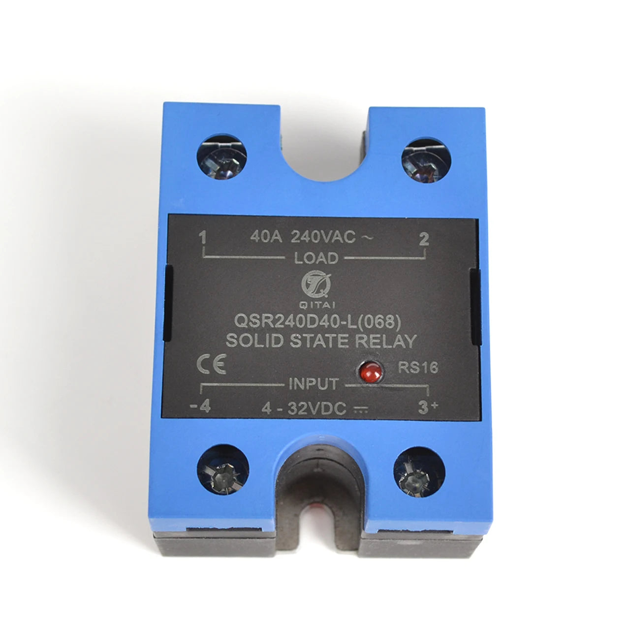 QSR240D40-L(068) 40A 240VAC SSR Single Phase AC Output Solid State Relay