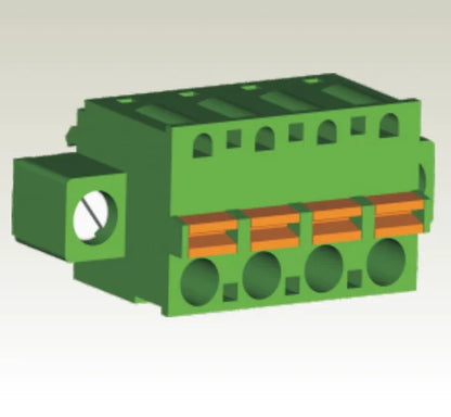 QPL-508F 5.08mm Pitch 2-24P 300v 15A Green High Strength Spring Wire Strong Shock Resistance QPL Series Plug PCB Terminal Blocks