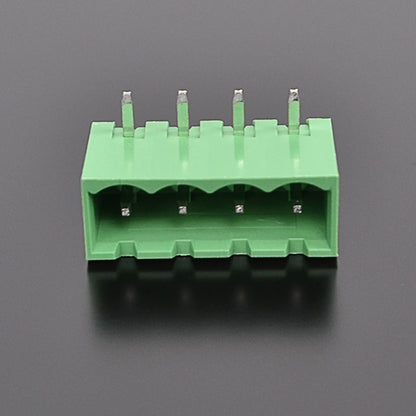QS-500RC-4P  PCB Terminal Blocks 5.00mm Pitch 4P 300V 15A Green High Strength Screw Connector