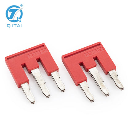 FBS 3-6 Plug-In Din Rail Terminal Block Central Fixed Bridge Screw Bridge Screw Terminal Block Plugging Jumper