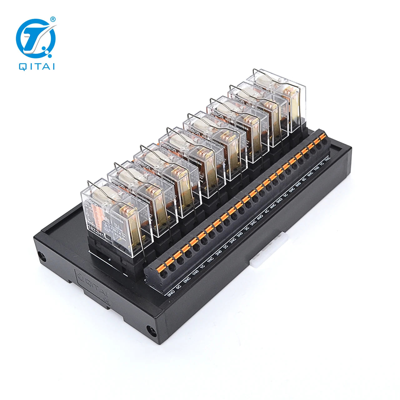 QMY434SL-P 10A Super Power Relay Module NPN PNP 8 Channel 1C Terminal Block DC24V