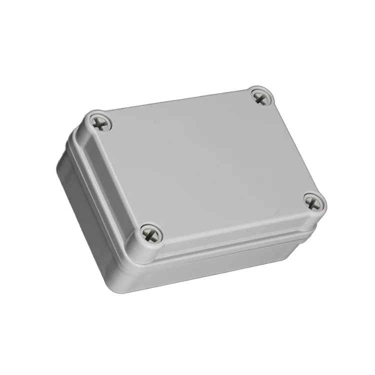 TJ-PG Series PC Grey Junction Box IP66 Dustproof Watertight Electrical Enclosure Screw Lid for Outdoor Industrial Terminal Box