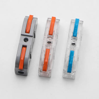QPCT Wire Quick Single Combination Splicing Connectors Push Wire Quick Wire Push Press Easy Install Terminal Blocks