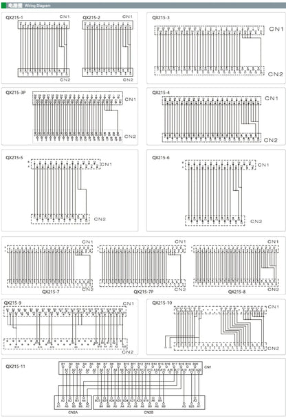 QX215-3 CJ1W-ID PLC Input Module Control Cable Soft Outer Cover Cable Production Good Performance in Bending Resistance